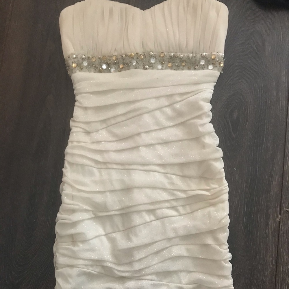 white dress